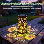 Unique Sunflower Solar Garden Lights for Mom