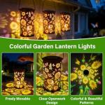 Unique Sunflower Solar Garden Lights for Mom