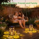 Unique Sunflower Solar Garden Lights for Mom