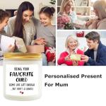 Personalized Lavender Soy Candle for Mother's Day