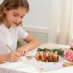 Pop-Up Mother's Day Card with Envelope and Tag