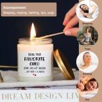 Personalized Lavender Soy Candle for Mother's Day