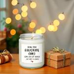 Personalized Lavender Soy Candle for Mother's Day