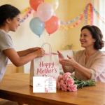 Grandma Mother's Day Card and Keyring Gift