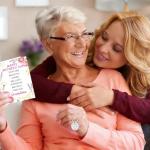 Grandma Mother's Day Card and Keyring Gift