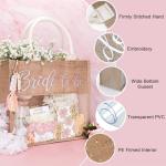 Bride to Be Tote Bag and Glass Cup Gift