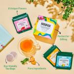 Tea Bag Sampler Set – 8 Flavors, 40 Bags