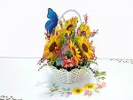 Pop-Up Sunflower Birthday Cards for Her