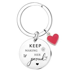 Sympathy Keyring for Loss of Mum