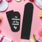 Funny Non-Slip Socks for Pregnant Moms