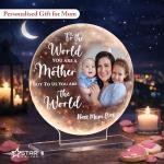 Personalized Mother's Day Photo Plaque for Mum