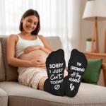 Funny Non-Slip Socks for Pregnant Moms