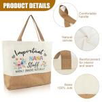 Nana's Favorite Reusable Canvas Tote Bag
