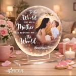 Personalized Mother's Day Photo Plaque for Mum