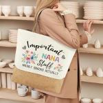 Nana's Favorite Reusable Canvas Tote Bag