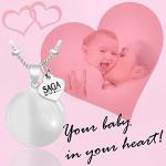 Long Pregnancy Angel Caller Necklace in Gift Box