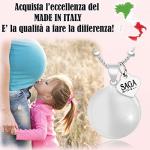 Long Pregnancy Angel Caller Necklace in Gift Box