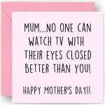 Funny Mother’s Day Card and Keepsake Gift