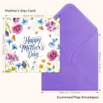 Elegant Floral Mother's Day Card for Mom