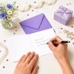 Elegant Floral Mother's Day Card for Mom