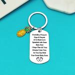 Ximalun IVF Pineapple Keyring for Women