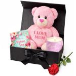 I Love Mum Teddy Bear Gift Hamper Set