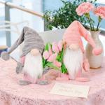 Tulip Gonks Plush Dolls - Spring Decor Set