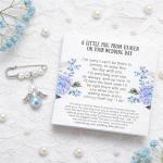 Something Blue Guardian Angel Bouquet Charm