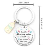 Cute Keyring for Expecting Moms and Baby Showers