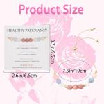 Moonstone & Rose Quartz Bracelet for Expecting Moms