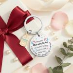Cute Keyring for Expecting Moms and Baby Showers