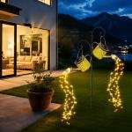 Solar Garden Can Lanterns - Set of 2