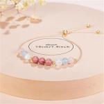 Moonstone Rose Quartz Bracelet for Expecting Moms