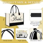 Bride-To-Be Gift Set with Tote, Slippers, and More