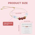 Rainbow Moonstone Bracelet for Expecting Moms