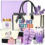 60th Birthday Gift Set for Women – Tote & More