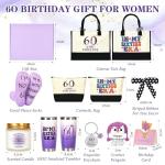 60th Birthday Gift Set for Women – Tote & More