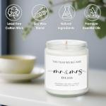 Mr and Mrs Lavender Scented Candle Gift Set