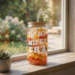 My Wifey Era Glass Tumbler for Brides