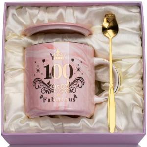 Unique 100th Birthday Cup for Her