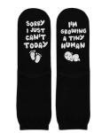 Funny Maternity Socks for Expecting Moms