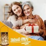 4 Pack Solar Lanterns for Outdoor Garden Decor