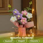 Handmade Crochet Daisy Bouquet for Any Occasion