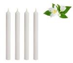 Set of 4 Jasmine Scented Dinner Candles