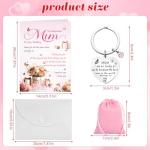 Mum Birthday Card and Keyring Gift Set