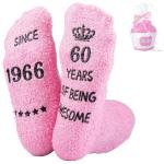 60th Birthday Socks for Her - Unique Gift