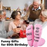60th Birthday Socks for Her - Unique Gift
