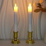 Set of 4 Jasmine Scented Dinner Candles