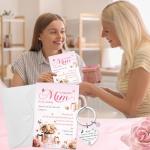 Mum Birthday Card and Keyring Gift Set
