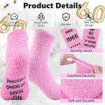 60th Birthday Socks for Her - Unique Gift